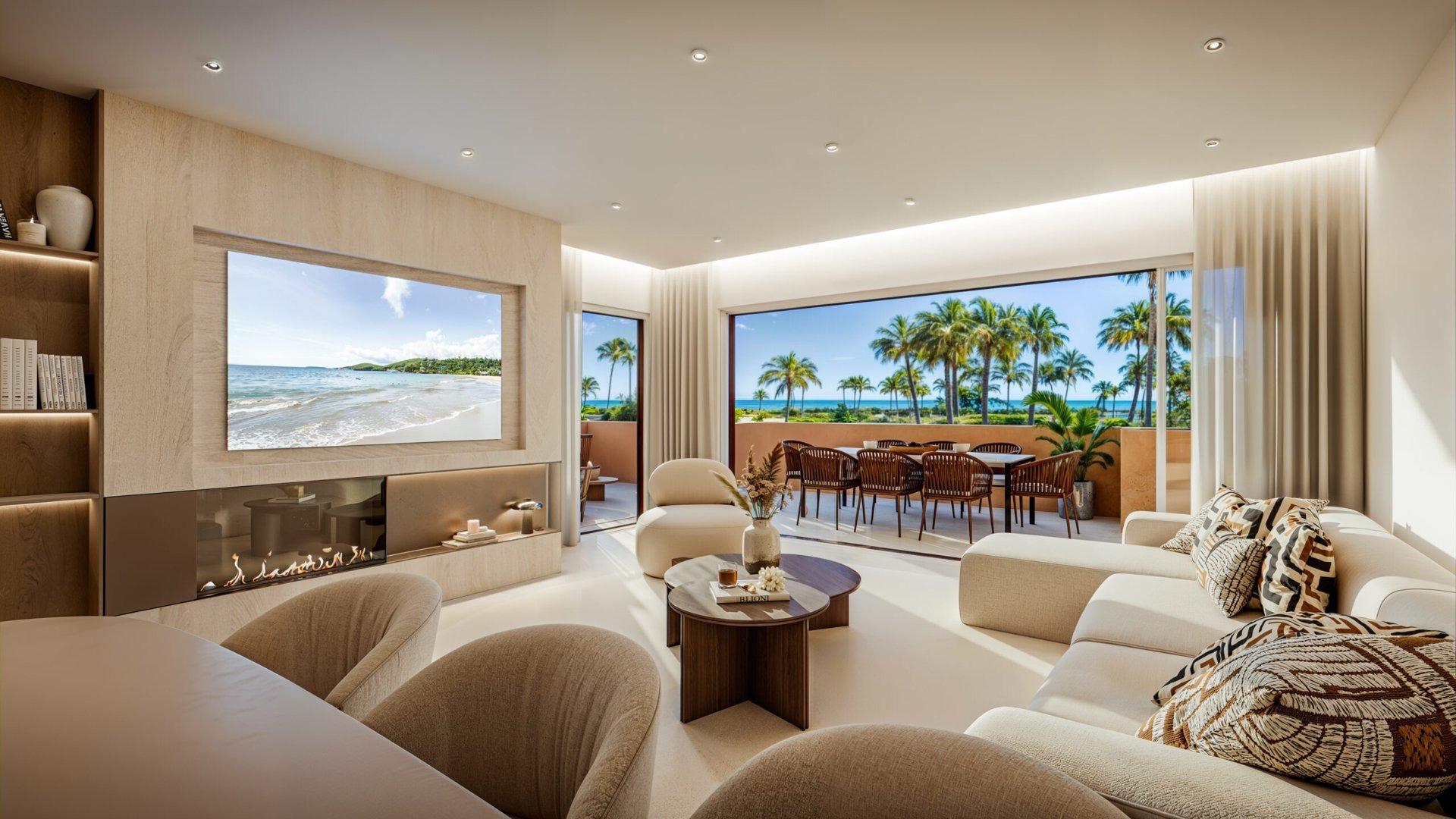 Renovated Three Bedroom Beachside Apartment with Large Terrace, New Golden Mile